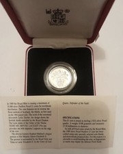 1989 Silver Proof Piedfort