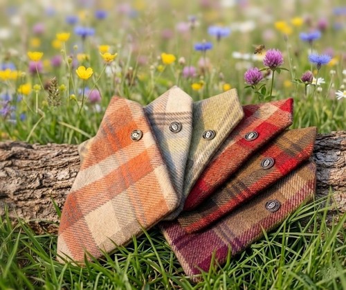 Handmade dog bandanas - handmade,