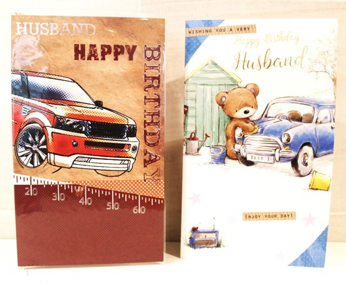 Husband birthday card range - birthday,