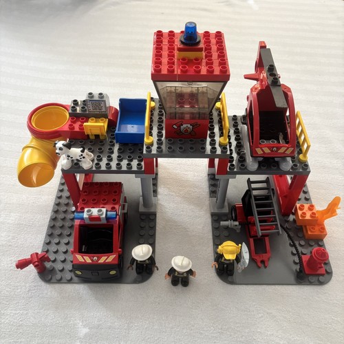 Duplo fire station lego 5601 - station,