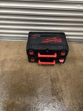 2 no Milwaukee Stackable Cases- Fuel Power Tool-hand Case/storage.