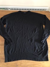 Next Black Lightweight Jumper - Large Tall