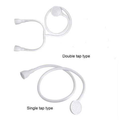 Double single tap shower - double,,