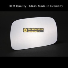 Right Side Covex Wing Mirror Glass For Toyota Starlet Fits to reg 1990 To 1999