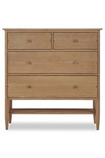 Ercol Hartwell 4 Drawer Chest in DM Oak W104 D47 H105 RRP £1075