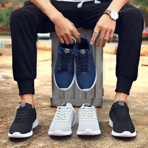 Mens trainers lightweight mesh - lightweight,