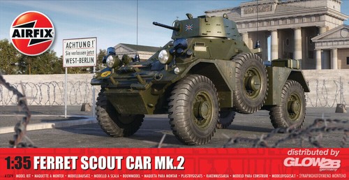 Airfix ferret scout car - scout,