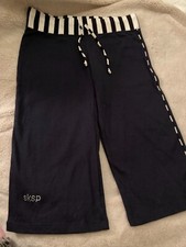 Sunskin Ladies Cotton Knee Length Capri Shorts Size L (Size 12) Excellent