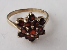 Vintage 9ct Gold  Garnet