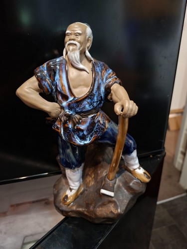 Chinese mudman figurine shiwan - figurine,