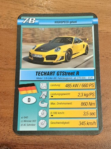 Porsche techart gtstreet - gtstreet, r