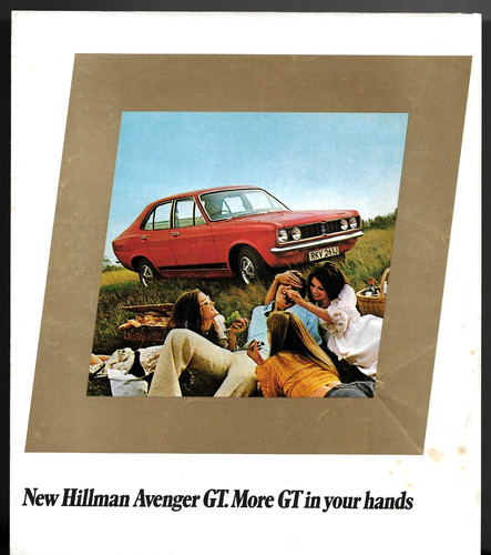 Hillman avenger 1500 dr - avenger, 4-dr