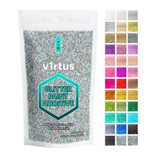 v1rtus Glitter Paint Additive for Emulsion Ceilings Bedroom Kitchen Walls