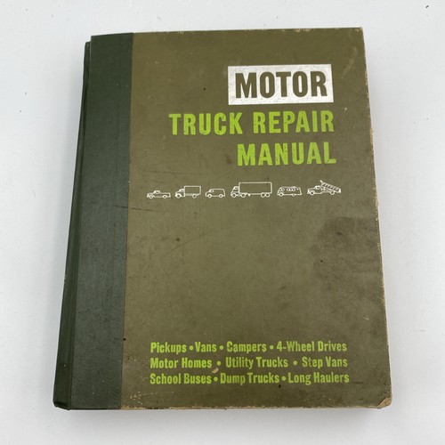 Motor truck repair manual - truck,