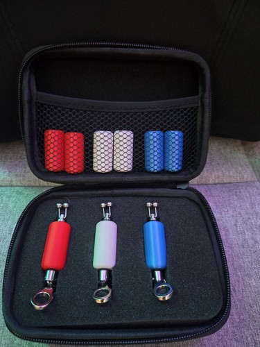 Custom carp bobbins stainless - custom,