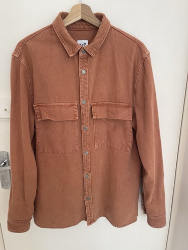 Zara man terracotta orange - man,
