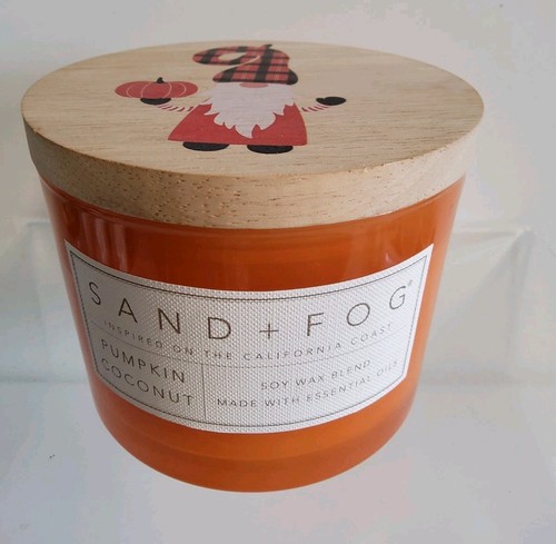 Sand and fog candle pumpkin - candle,