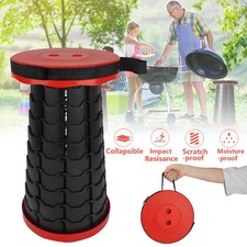 Folding Stool Portable Telescopic Chair Travel Fishing Camping Collapsible