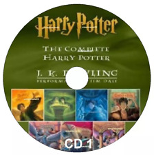 J K Rowling Harry Potter Full Unabridged Audiobooks Stephen Fry on 3 x MP3 CD's