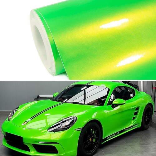 Apple green gloss metallic - green,