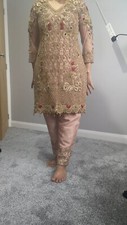 GOLU Asian Ladies Indian Pakistani Wedding/Party Dress Outfit With Duppatta B