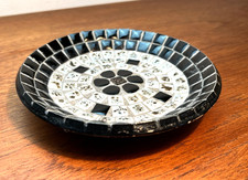 Vintage USSR Mosaic Tile Dish