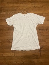1970s Vintage Blank White Tee