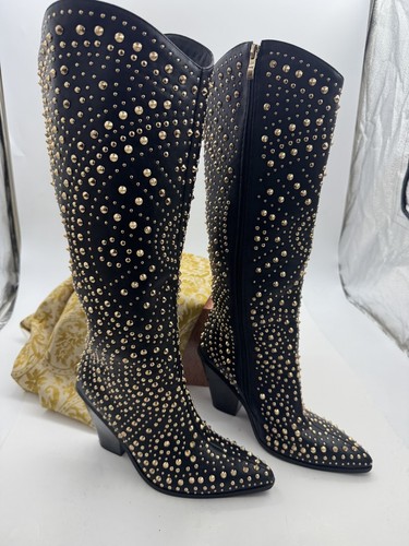 Studded festival boots women - studded,