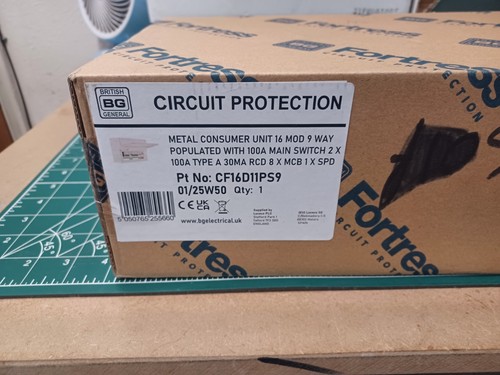 Metal consumer unit - metal, type