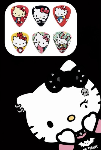 Hello kitty guitar picks - kitty, |