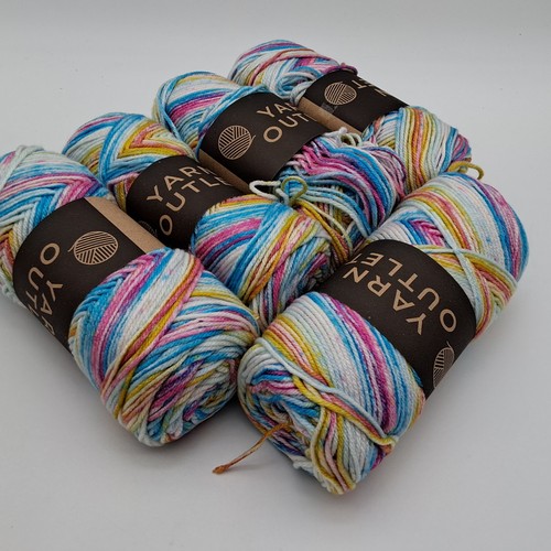Yarn outlet variegated aran - ,