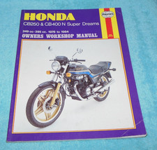 Haynes Honda CB 250 & CB 400N