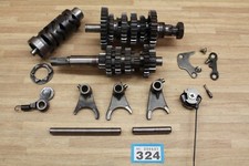 Suzuki TS 125 ER  Complete Gear Box Assembly  Oem   Fits 1982