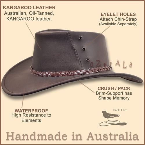 Oztrala kangaroo leather - kangaroo,
