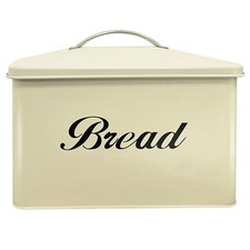 RETRO STYLE BREAD BIN STEEL