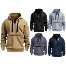 Men's Hooded Hoodie Zipper