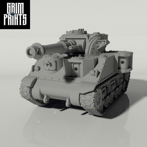 Grim sherman main battle tank - grim,