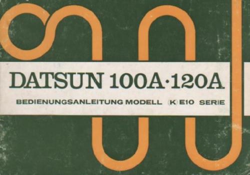 Datsun cherry 100a 120a owners - cherry,