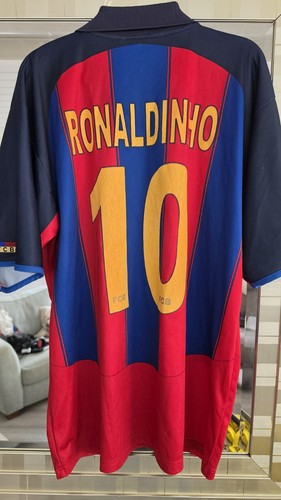 Barcelona football shirt - shirt, 2002