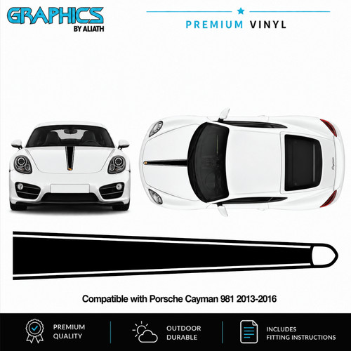 Fits porsche cayman - cayman, (981)