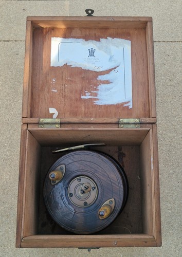 Vintage wood and - wood, brass