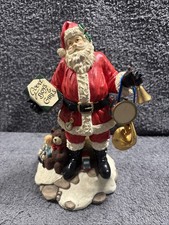 Hamilton Collection Santa International father Christmas Figurine 8.5" Tall