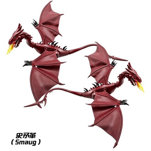 Smaug dragon building blocks - smaug,