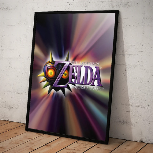 Games framed poster art - framed,