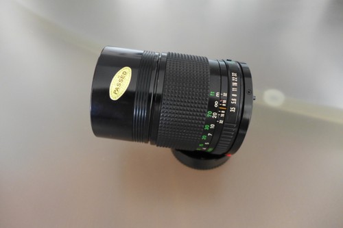 Canon 135mm fd - f3.5, telephoto