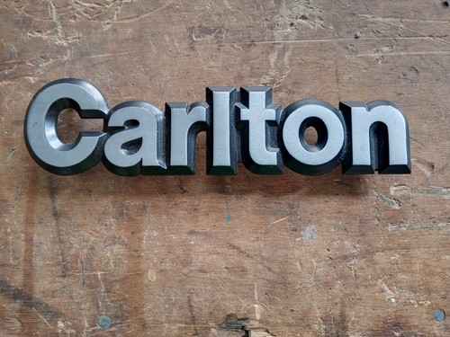 Vauxhall carlton badge - carlton, gm
