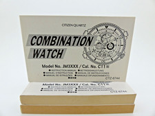 Citizen Promaster Quartz & Ana-Digi Manual Cal.C11 Model JM3 Series Vintage 