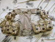 BRITISH Desert DPM camo ddpm PLCE OPS issue CHEST WEBBING GP WAISTCOAT VEST