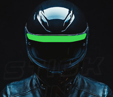Glow in the Dark Luminescent Safety Helmet Visor Sun-strip Sticker Decal - 300mm