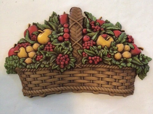 Vintage homco wall hanging - homco,